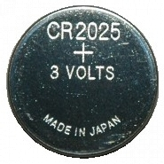 Lithium batterij CR2025