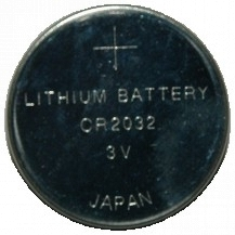 Lithium batterij CR2032