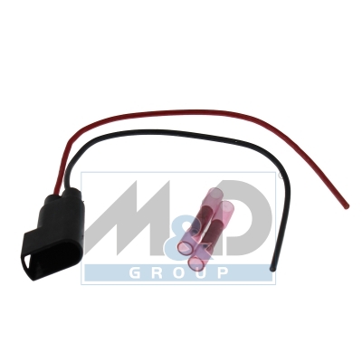 [25548] Kabelreparatieset remslijtage-indicator - mannelijke connector