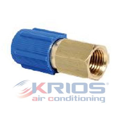 [K79036] Adapter ventiel R12/R134A lage druk in ijzer